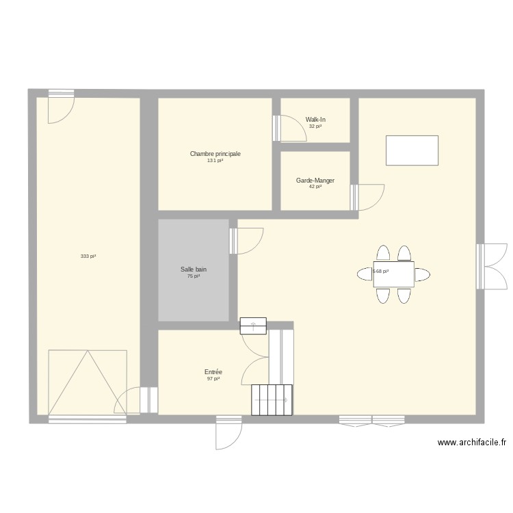 Maison idéal SS. Plan de 0 pièce et 0 m2