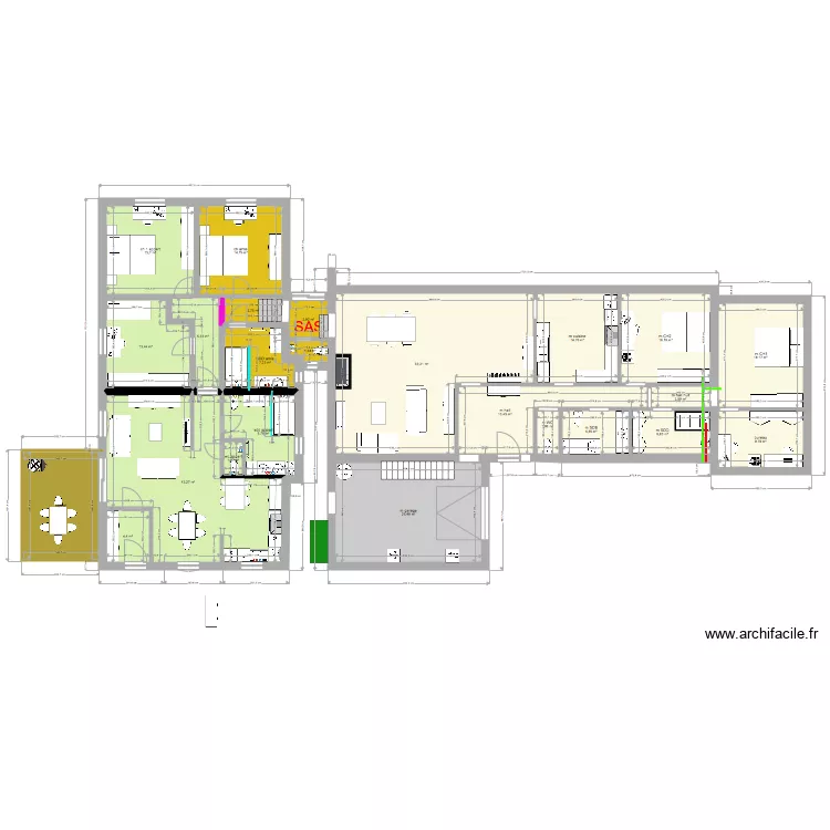 r&eacute;union. Plan de 