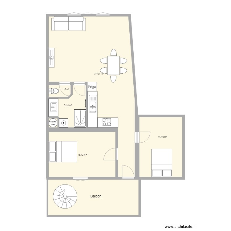 Lot 1 et 2 projet 4. Plan de 0 pièce et 0 m2