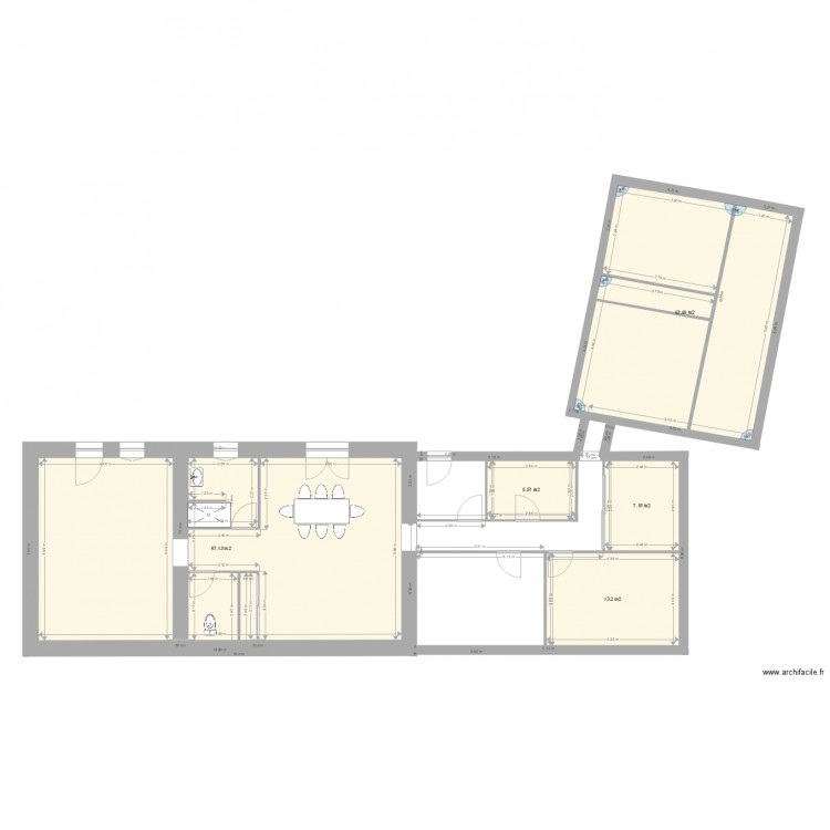 elevation projet. Plan de 0 pièce et 0 m2
