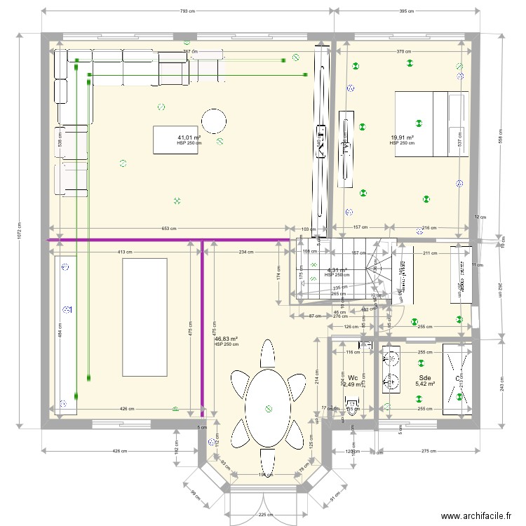 Chelles électricité. Plan de 0 pièce et 0 m2