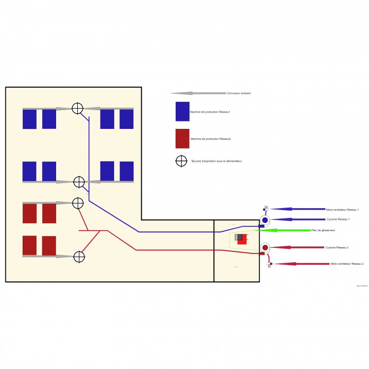 Vandoren. Plan de 0 pièce et 0 m2