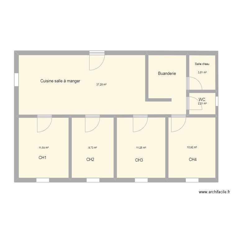 maison aziz. Plan de 0 pièce et 0 m2