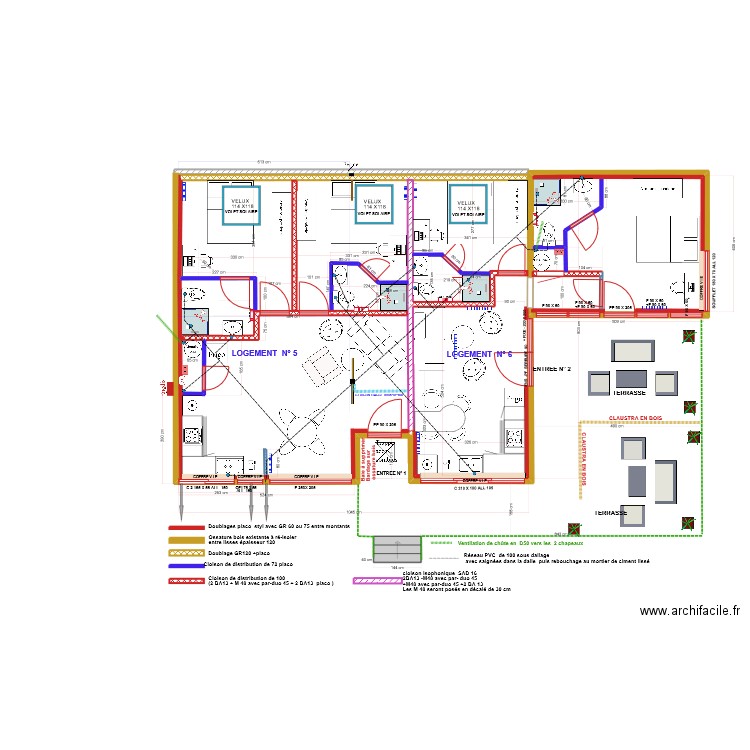 MAK MILON 2  PROJET 3 . Plan de 0 pièce et 0 m2