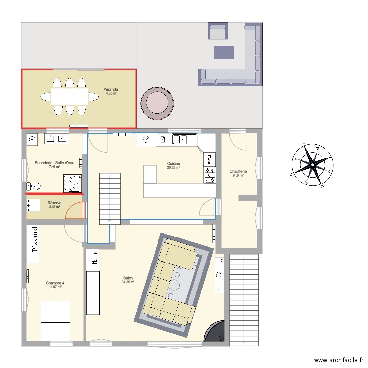 La Bergère option 1. Plan de 0 pièce et 0 m2