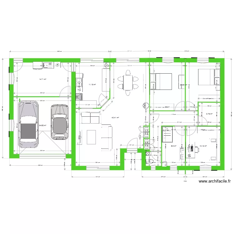 Florian et Amandine. Plan de 