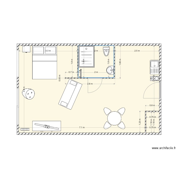 marpa. Plan de 0 pièce et 0 m2