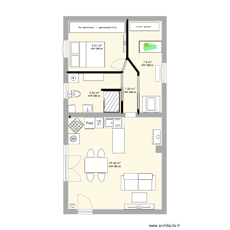 MAISON2. Plan de 0 pièce et 0 m2