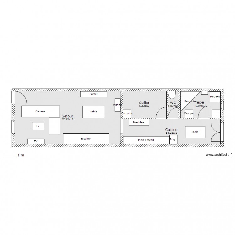 Maison . Plan de 0 pièce et 0 m2