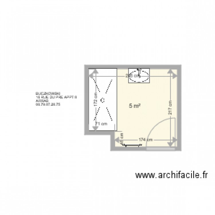 BUCZKOWSKI. Plan de 0 pièce et 0 m2