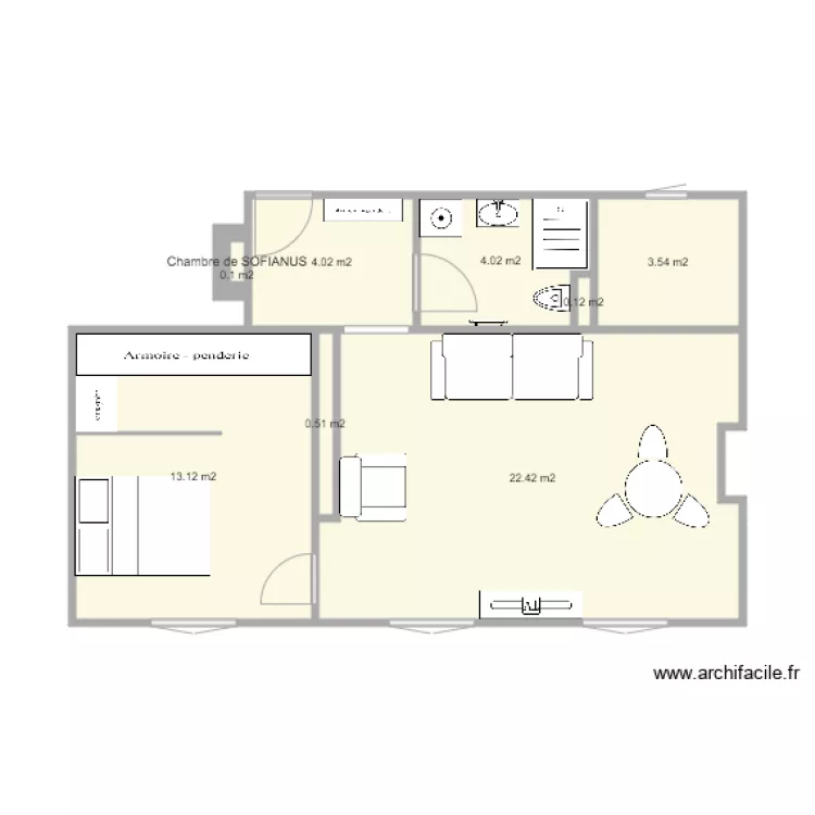 C&eacute;line. Plan de 