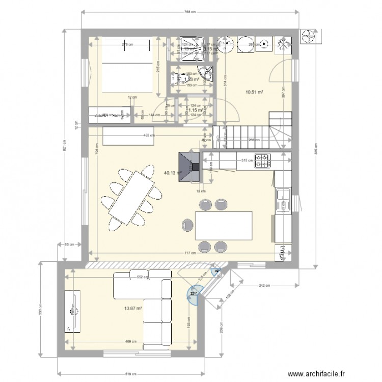 maison ericlor 2. Plan de 0 pièce et 0 m2