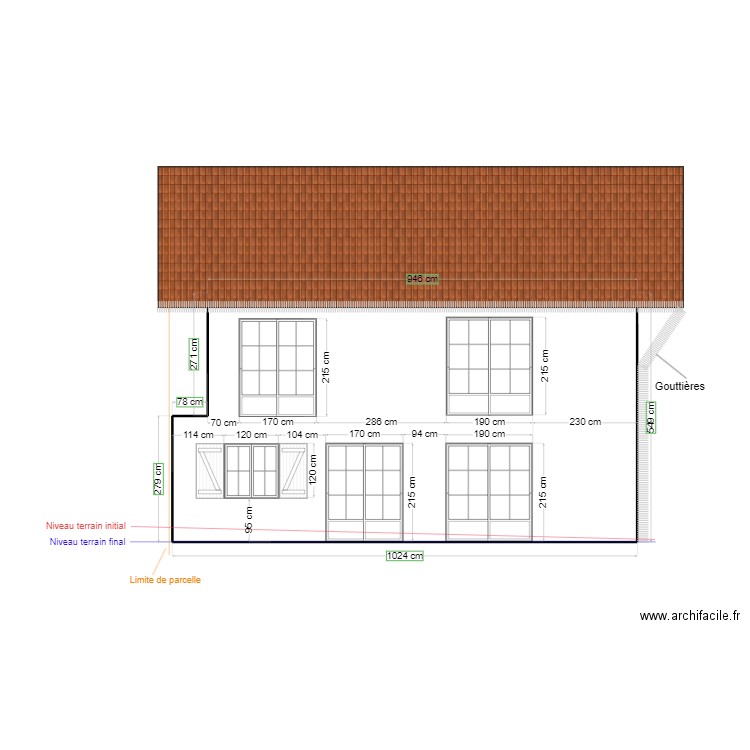 st bueil est. Plan de 0 pièce et 0 m2