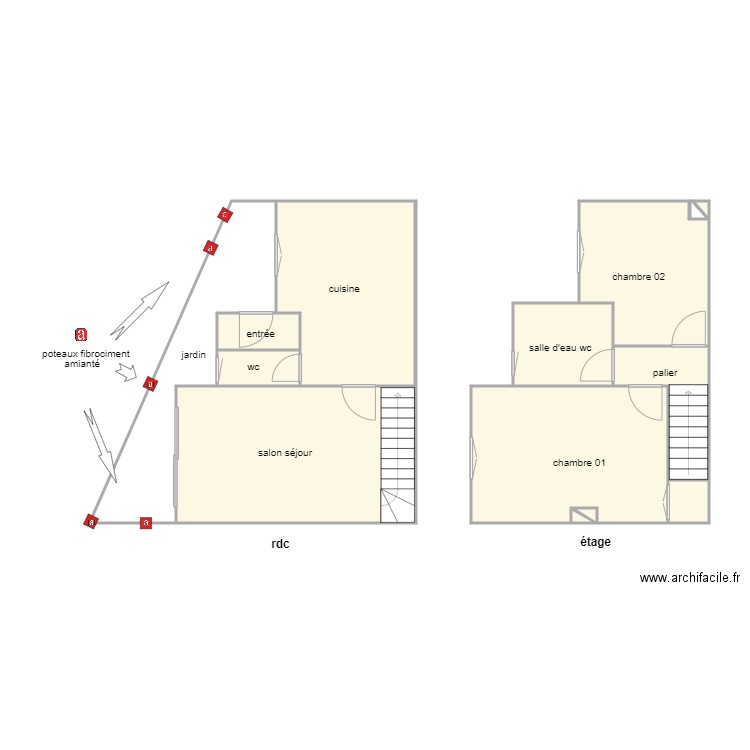 coudert am. Plan de 0 pièce et 0 m2