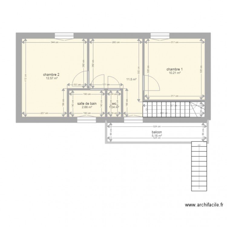 DEVILLE. Plan de 0 pièce et 0 m2