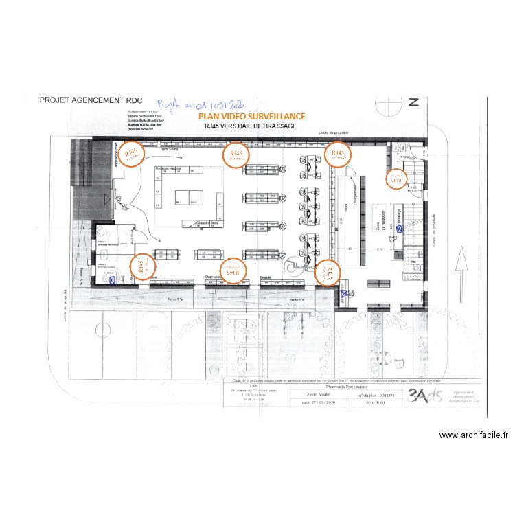 PORT LEUCATE RDC VIDEO SURVEILLANCE. Plan de 0 pièce et 0 m2