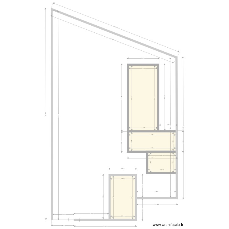 jardin croisette. Plan de 0 pièce et 0 m2