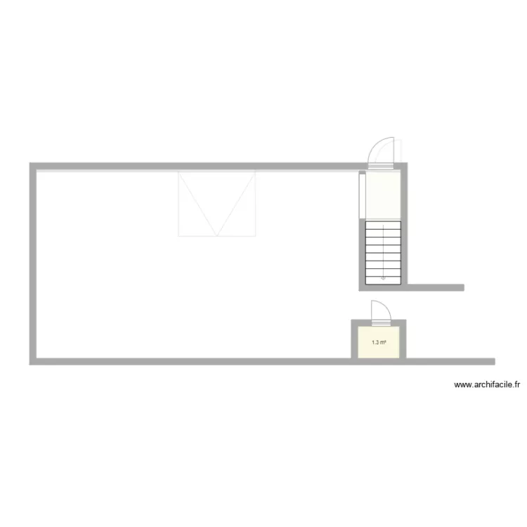 garage aniche projet. Plan de 