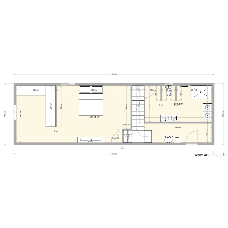davidad. Plan de 0 pièce et 0 m2