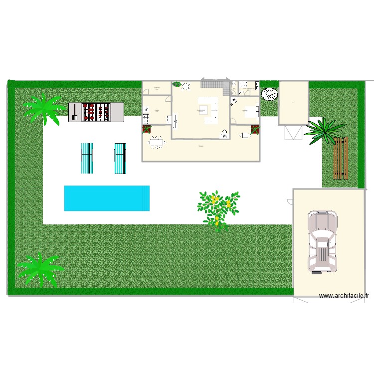 Villa Ngaparou simone v2. Plan de 0 pièce et 0 m2