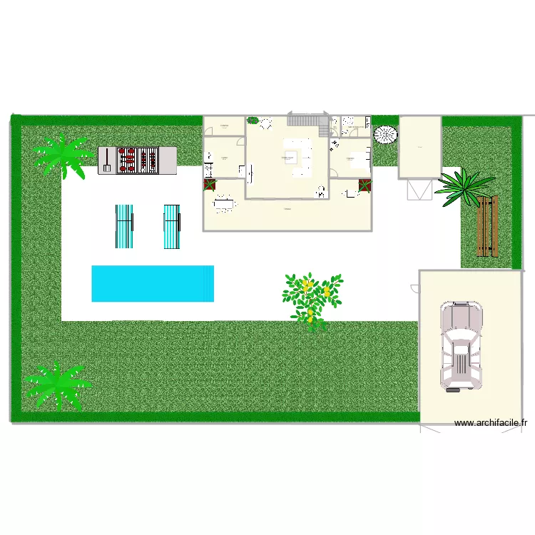 Villa Ngaparou simone v2. Plan de 