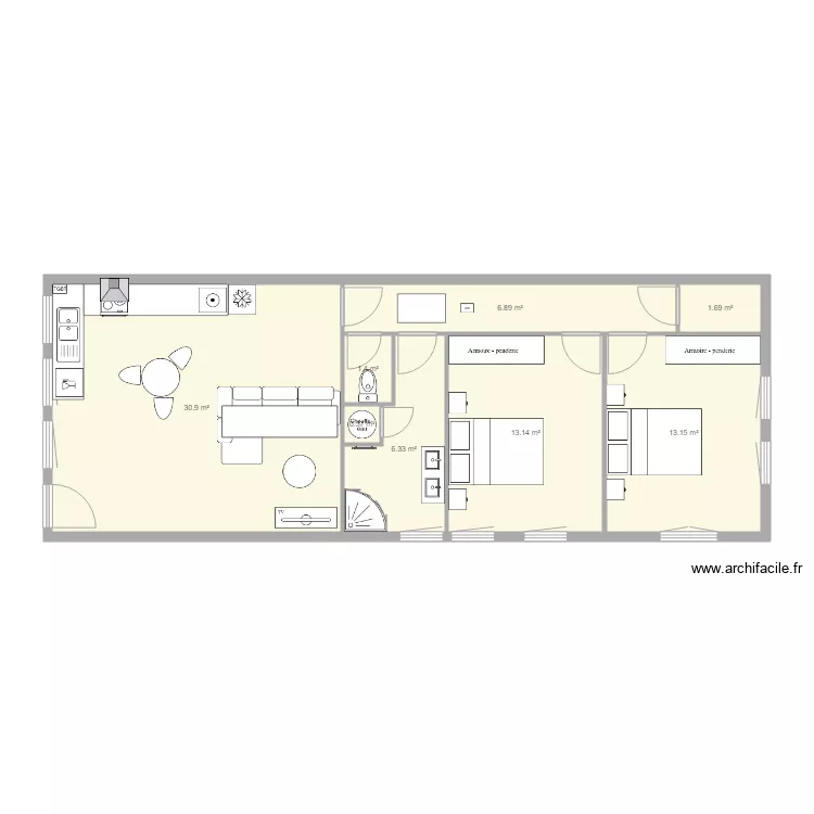 LOFT ELECTRICITE. Plan de 