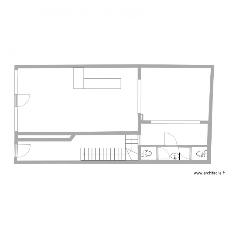 benedenverdieping. Plan de 0 pièce et 0 m2
