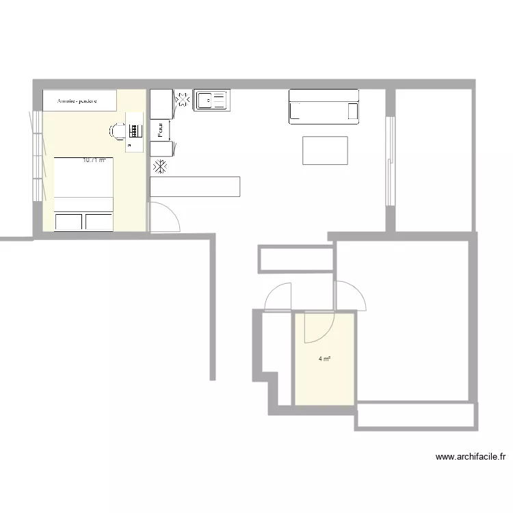 plan appartement avec mesure 2. Plan de 