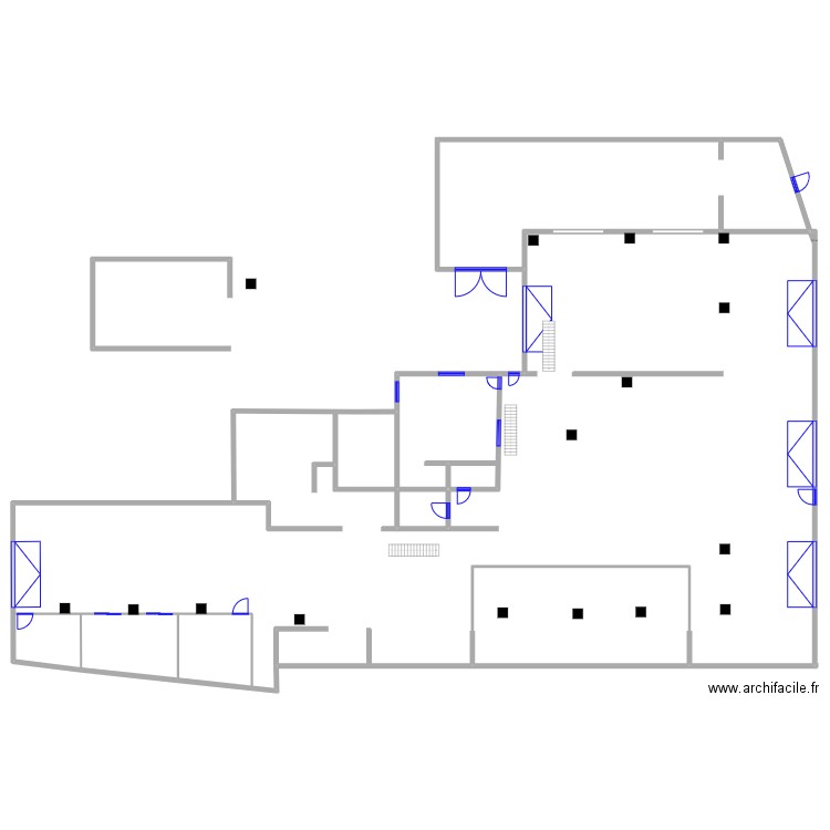 HANOT PLAN. Plan de 8 pièces et 1660 m2