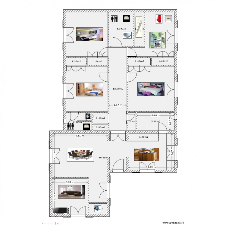 maison pm30. Plan de 0 pièce et 0 m2