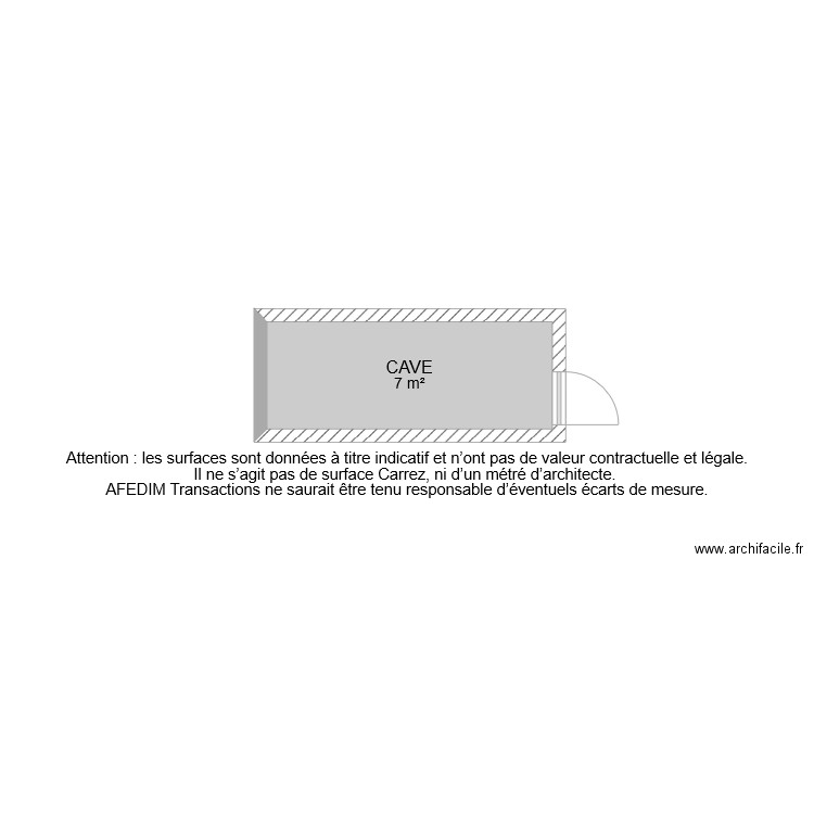 BI 6862 CAVE . Plan de 0 pièce et 0 m2