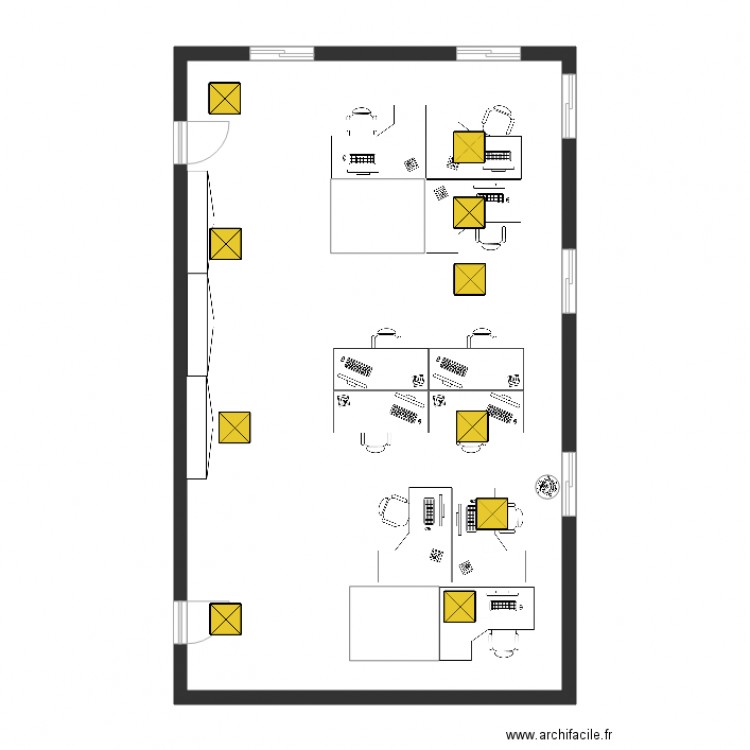 CAF. Plan de 0 pièce et 0 m2
