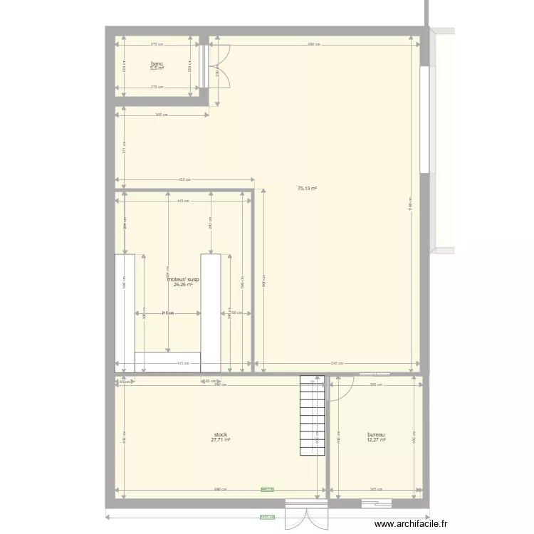 Childé rdc. Plan de Childé rdc. Plan de