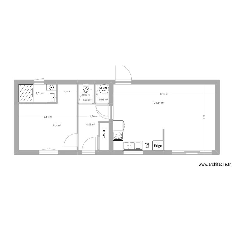 Quincieux cot&eacute;. Plan de 