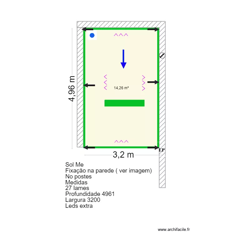 Rory OFarrel - Quarteira. Plan de 
