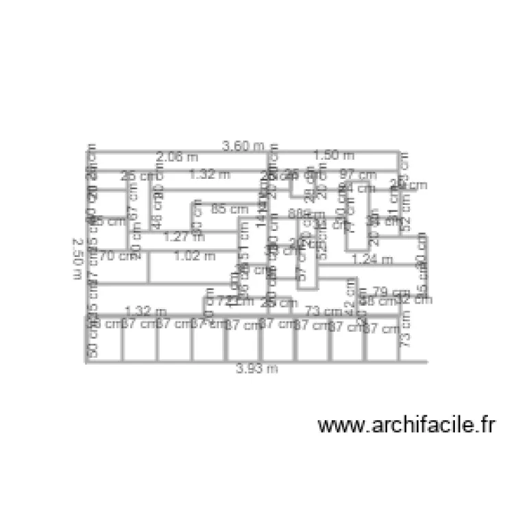 meuble bibliotheque def avec cote 4. Plan de 