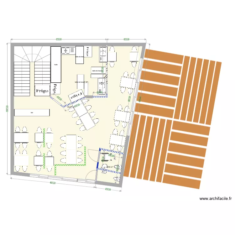 plan restau my Little Saigon 4. Plan de 