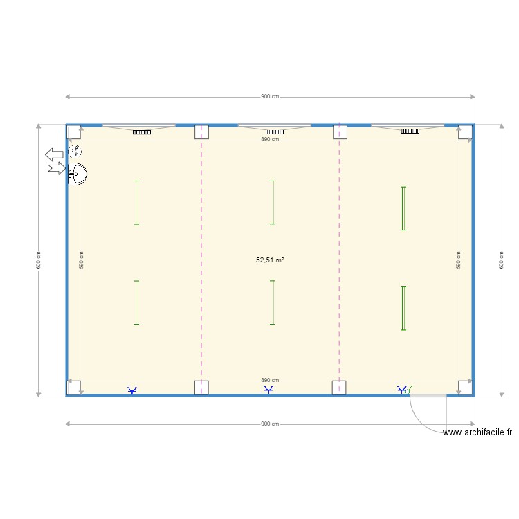 Balcaen Ecole Aurore. Plan de 0 pièce et 0 m2