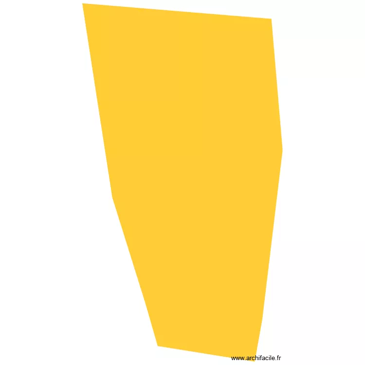 TERRAIN 2 VIDE. Plan de 