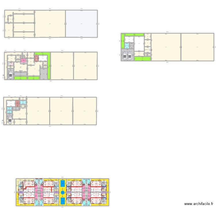 Jacqueville Studio Full Projection Vx2. Plan de 135 pièces et 2726 m2