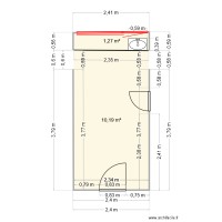 Plan Annexe pièce 1er étage Forge