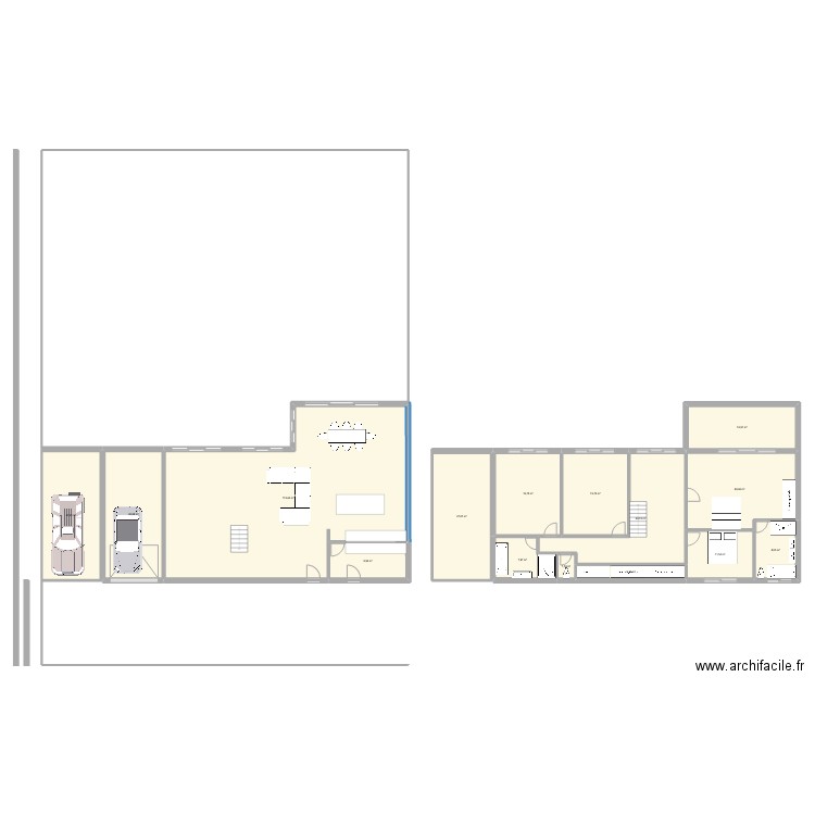 Maison Projet L Vienne. Plan de 0 pièce et 0 m2