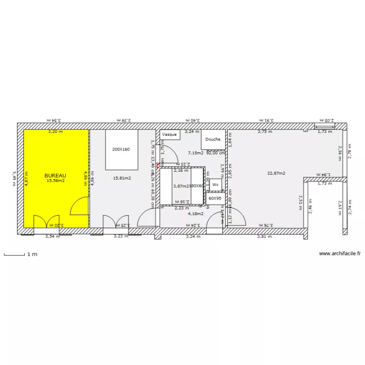 Peyroutou Garage 1. Plan de Peyroutou Garage 1. Plan de