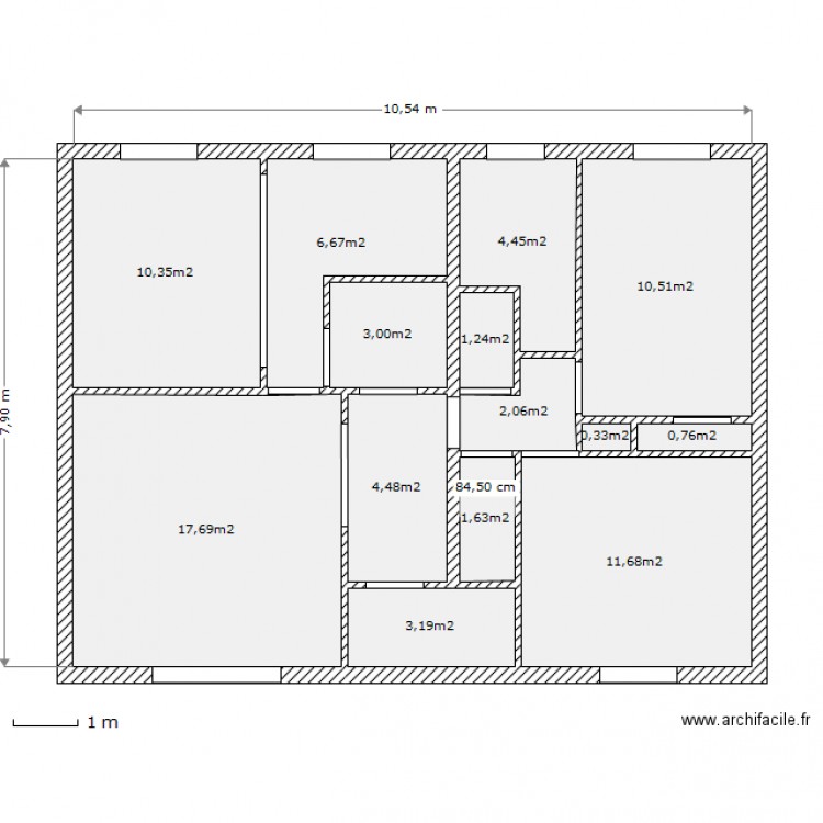 essai8. Plan de 0 pièce et 0 m2