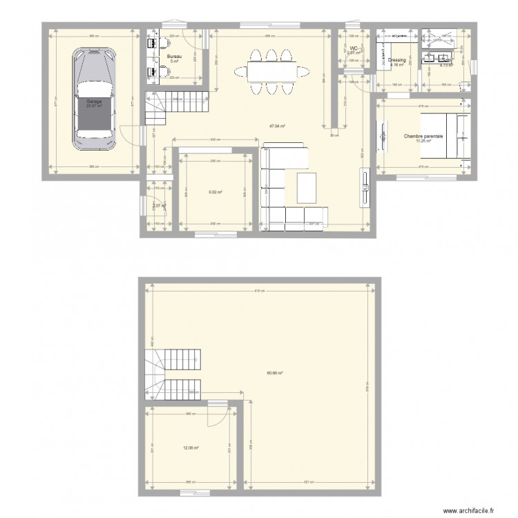 maisonv2. Plan de 0 pièce et 0 m2