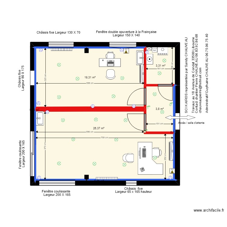 salles massages et réflexologie 2. Plan de 0 pièce et 0 m2