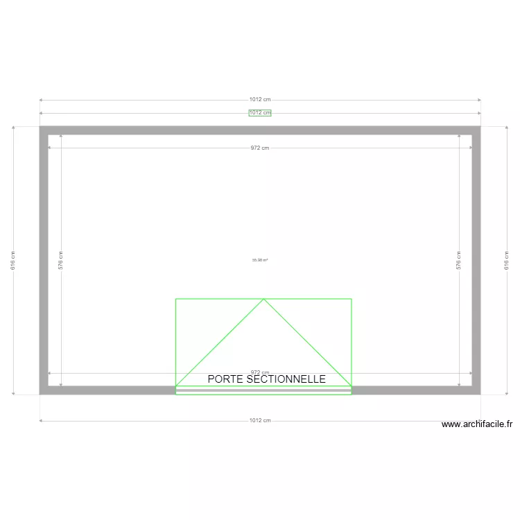 GARAGE PERSO. Plan de 