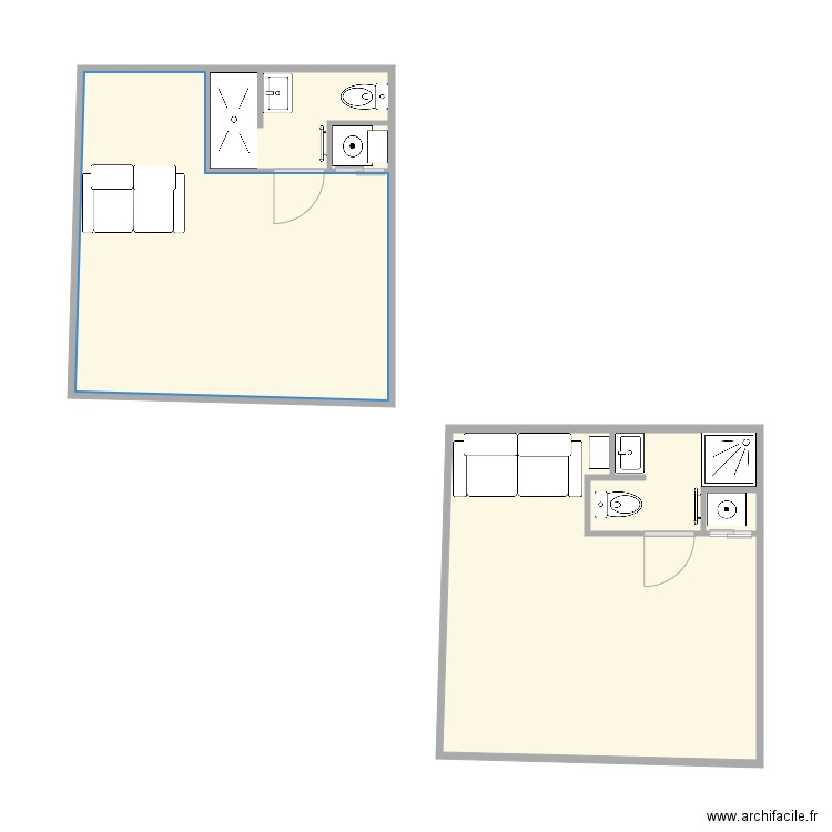 SALLE D'EAU DEPENDANCE. Plan de 0 pièce et 0 m2
