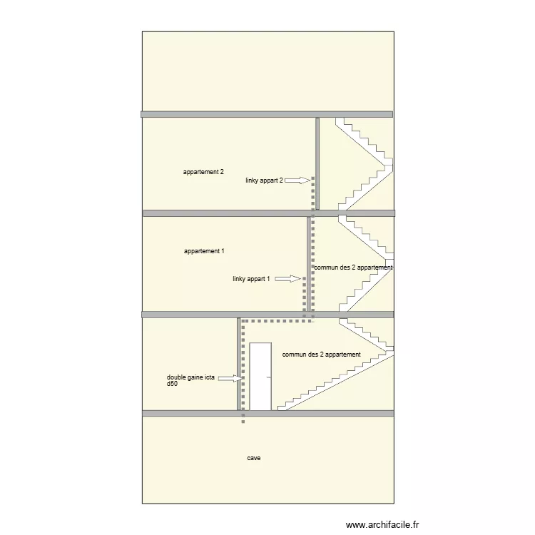 plan de coupe 2. Plan de 