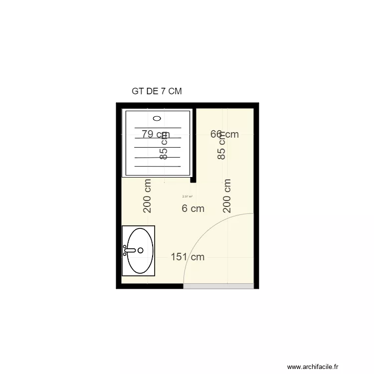 LAURET CHRISTIANE. Plan de 